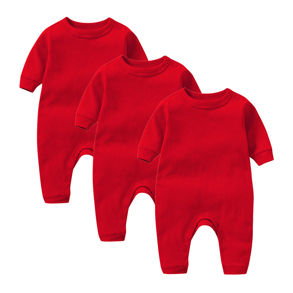 Baby Clothing Factory Shop - ซื้อเพิ่มเพื่อรับส่วนลด ชุดรอมเปอร์เด็กแรกเกิด ชุดนอนเด็ก ชุดจั๊มสูทเด็ก สีขาว ชมพู