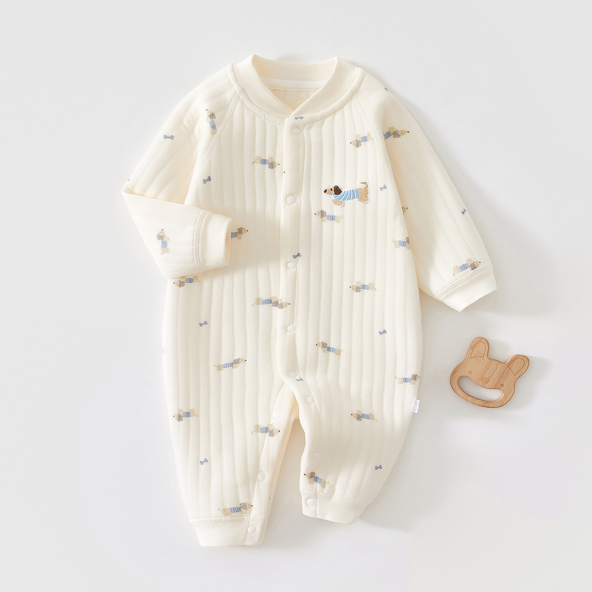 Baby Clothing Quality - AYNIGIELL ชุดจั๊มสูทสำหรับเด็กแรกเกิดฤดูใบไม้ร่วงและฤดูหนาว เสื้อผ้าเด็กผู้หญิงผ้าฝ้ายแท้คุณภาพสูง 0-18 เดือน ชุดเด็กผู้ชายสำหรับใส่กลางแจ้ง