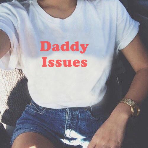 Baby Clothing Quality - Skuggnas Daddy ปัญหา Tumblr หญิงเสื้อความงามเสื้อผ้าน้ําตาลเสื้อเด็ก Kawaii