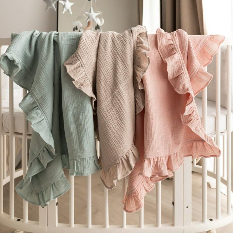 Baby Clothing Organic Cotton - ผ้าฝ้ายอินทรีย์ผ้าห่มเด็กทารกแรกเกิด Muslin Swaddle Baby Wrap Gauze