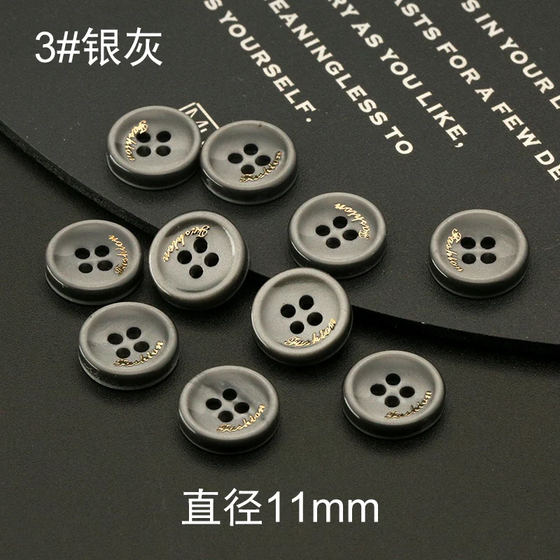 10pcs เรซิ่น 11 มม.ตกแต่งเย็บป - Baby Clothing Sewing บทวิจารณ์และราคา