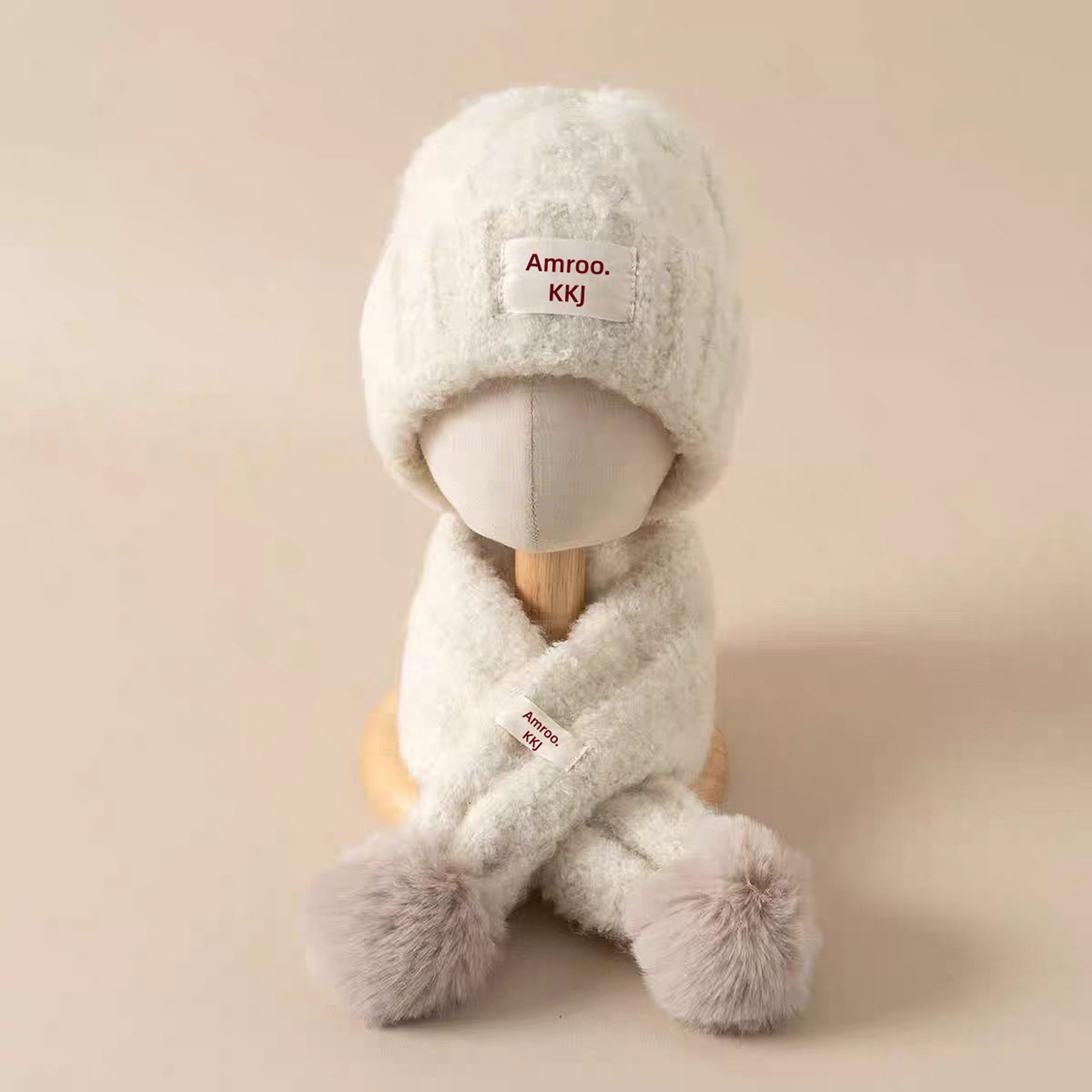ชุดหมวกไหมพรมและผ้าพันคอสำหรับ - Baby Hat Beanie บทวิจารณ์และราคา