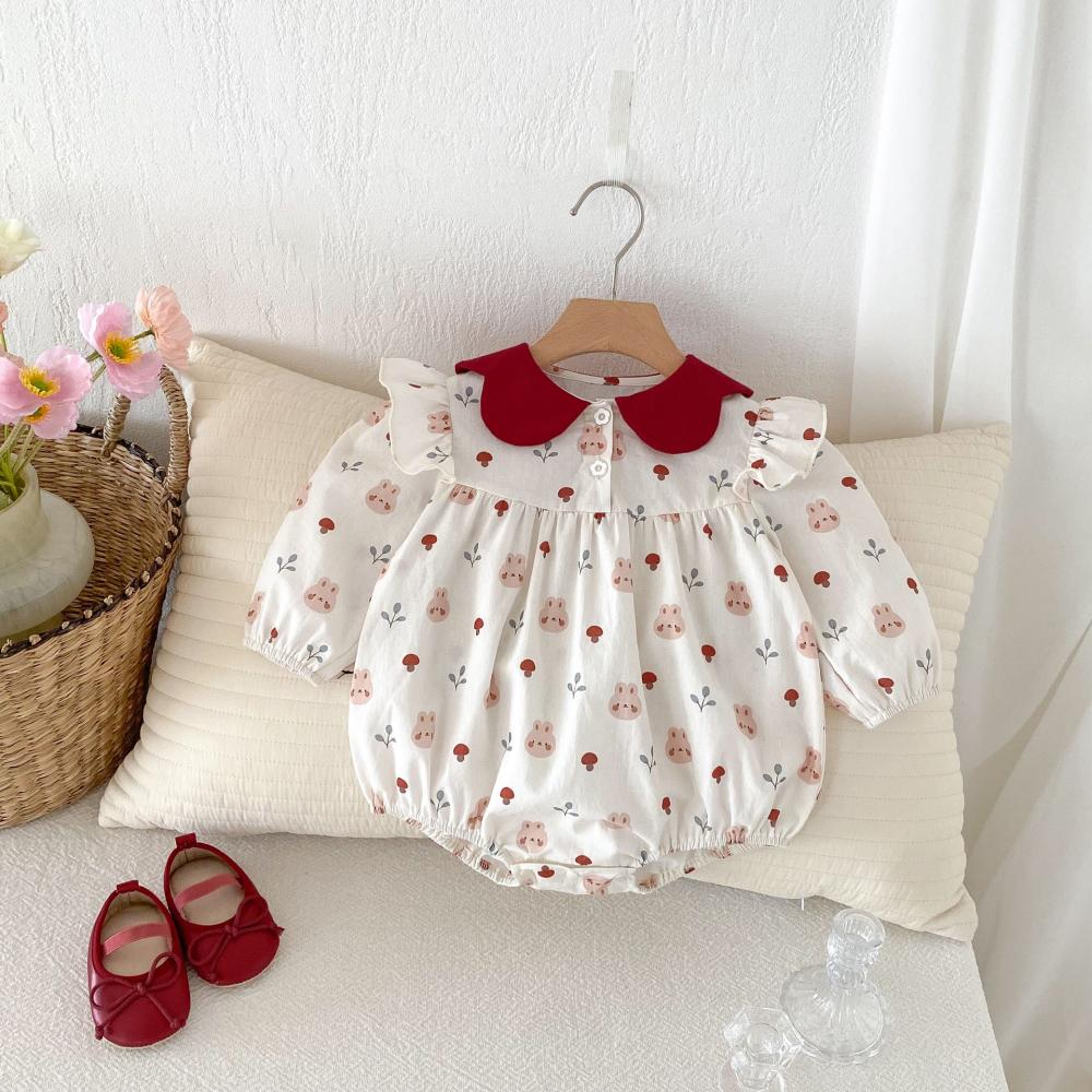 กระต่ายน่ารักพิมพ์ชุดเด็กทารกส - Baby Clothing Quality บทวิจารณ์และราคา