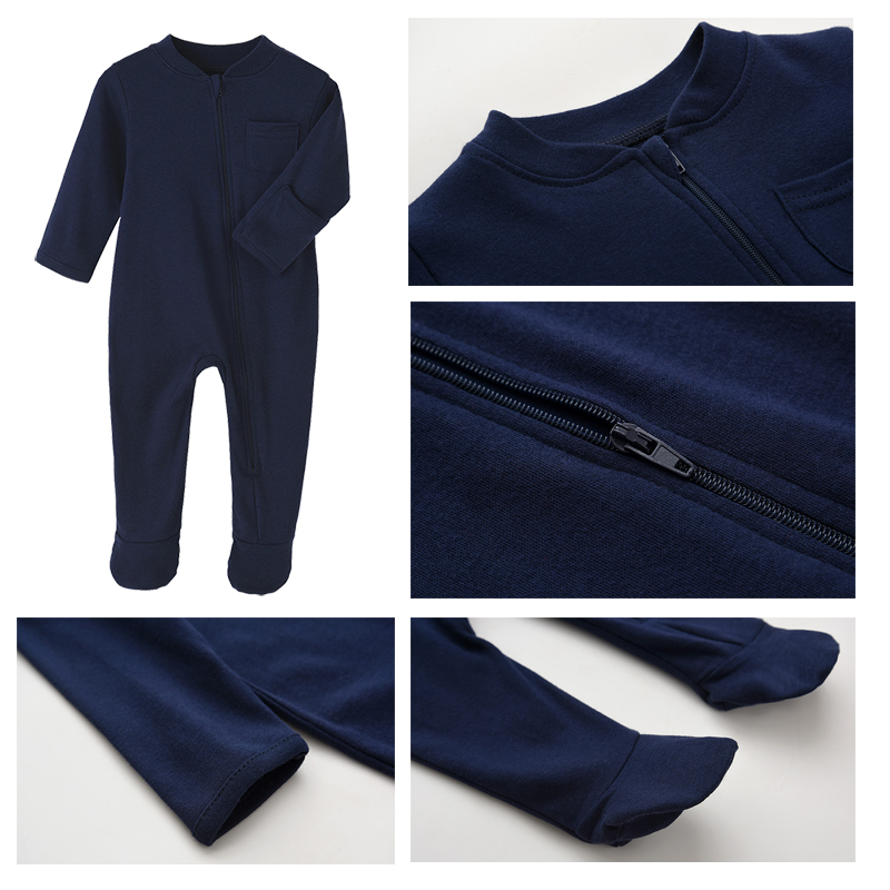 2 ชิ้นผ้าฝ้าย 100% เด็กทารกRom - Baby Clothing Factory Shop บทวิจารณ์และราคา