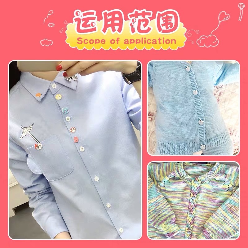 6PCS สัตว์เด็กการ์ตูนเด็กน่ารั - Baby Clothing Sewing บทวิจารณ์และราคา