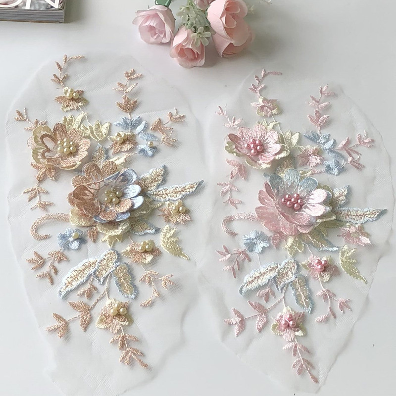 1 ชิ้นลูกไม้ Patch ตาข่ายสุทธิ - Baby Clothing Sewing บทวิจารณ์และราคา