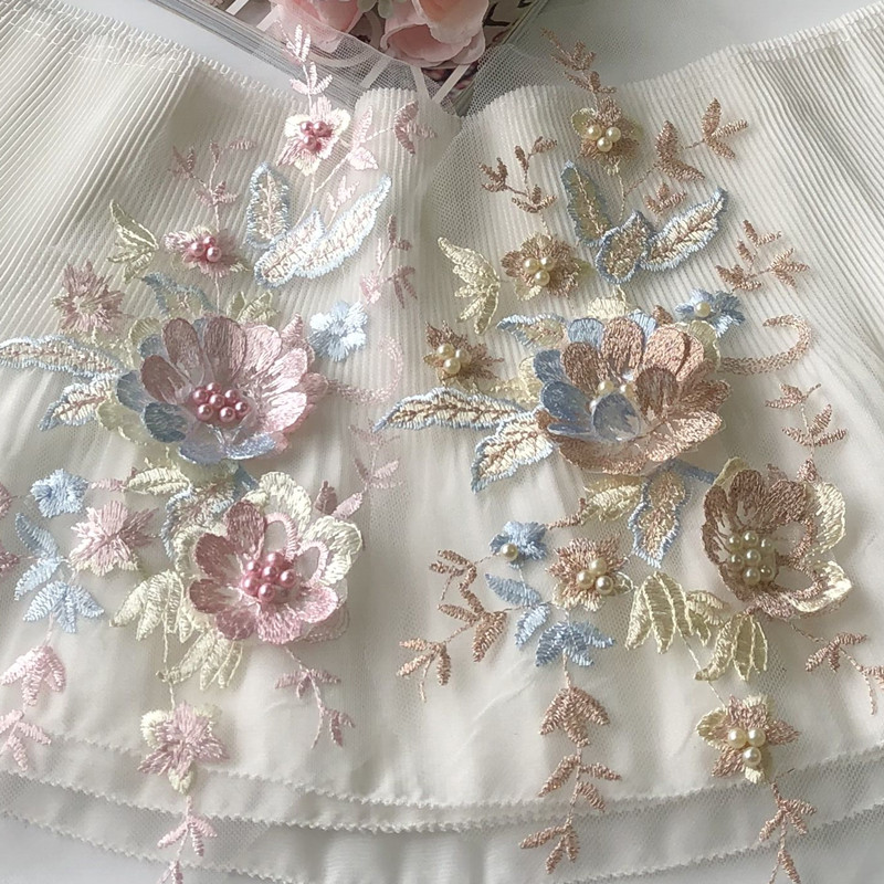1 ชิ้นลูกไม้ Patch ตาข่ายสุทธิ - Baby Clothing Sewing บทวิจารณ์และราคา