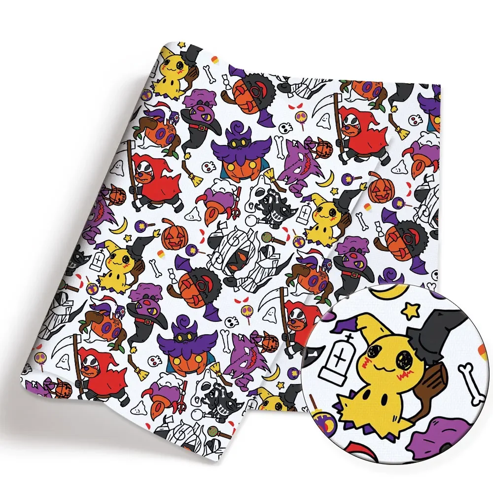 Pokemon การ์ตูน Fabric140*50 ซ - Baby Clothing Sewing บทวิจารณ์และราคา