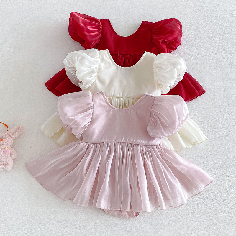 ชุดรอมเปอร์เด็กผู้หญิงแรกเกิด  - Baby Clothing Online บทวิจารณ์และราคา