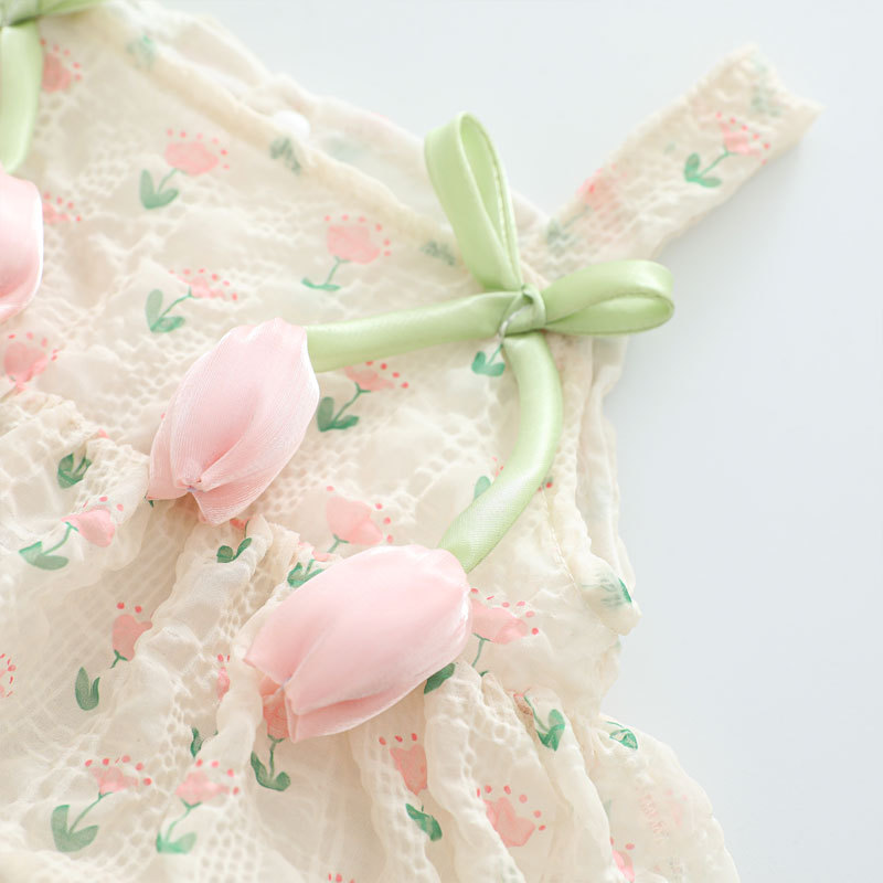 ชุดบอดี้สูทเด็กผู้หญิงลายดอกไม - Baby Clothing Online บทวิจารณ์และราคา