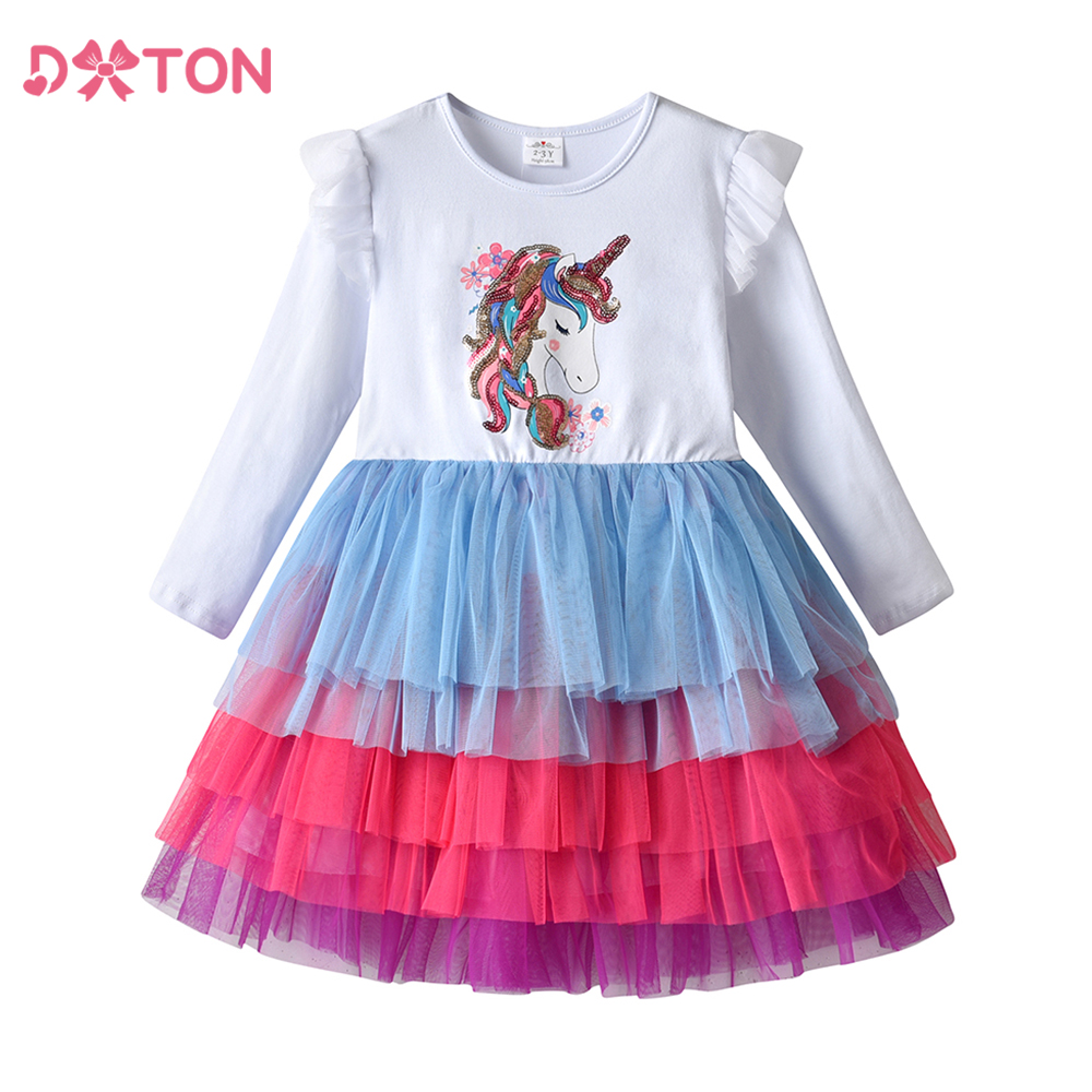DXTON ชุดเดรสเค้กสำหรับเด็กผู้ - Baby Clothing Layers บทวิจารณ์และราคา