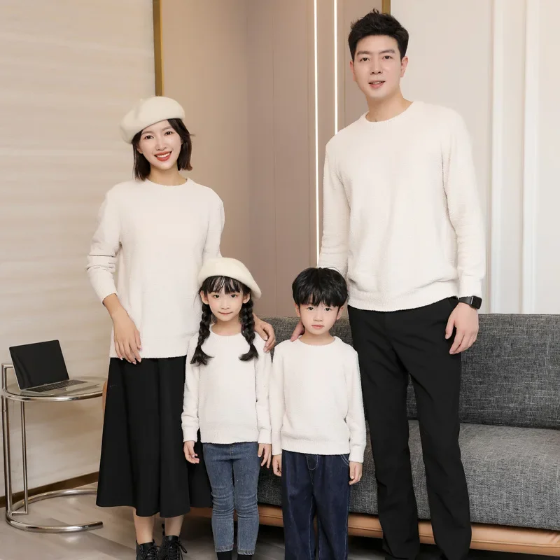 ผู้ปกครองและเด็กถักจัมเปอร์เสื - Baby Clothing Jumpers บทวิจารณ์และราคา
