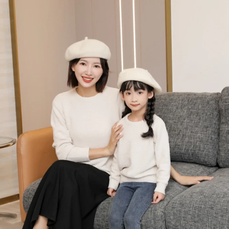 ผู้ปกครองและเด็กถักจัมเปอร์เสื - Baby Clothing Jumpers บทวิจารณ์และราคา