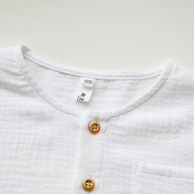 ผ้าฝ้าย 100% Double-Layer Crep - Baby Clothing Layers บทวิจารณ์และราคา