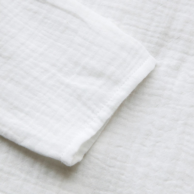ผ้าฝ้าย 100% Double-Layer Crep - Baby Clothing Layers บทวิจารณ์และราคา