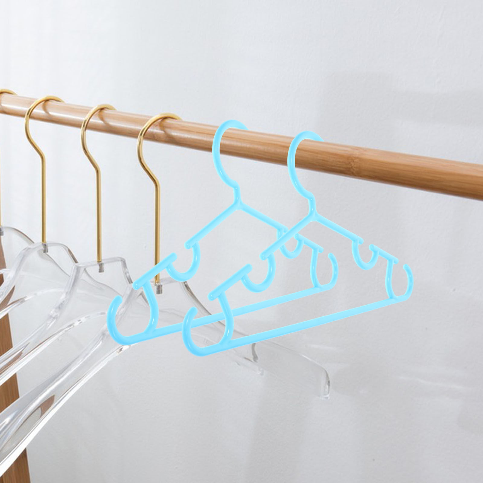 ไม้แขวนเสื้อเด็กกันลื่น 10 ชิ้ - Baby Clothing Quality บทวิจารณ์และราคา