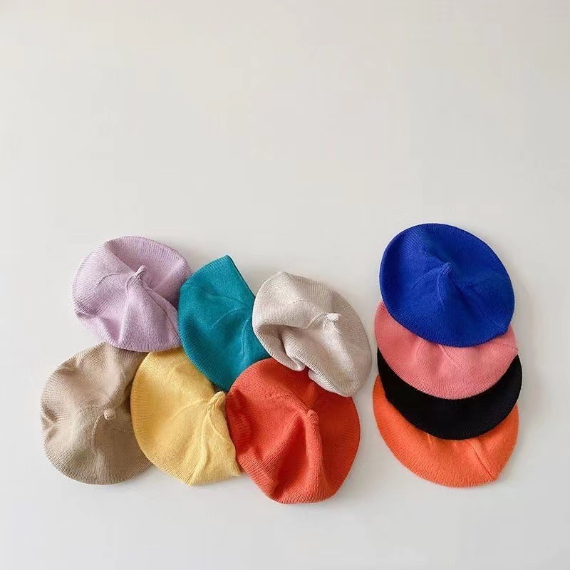 หมวกเบเร่ต์เด็กถักไหมพรมแบบใหม - Baby Hat Beanie บทวิจารณ์และราคา
