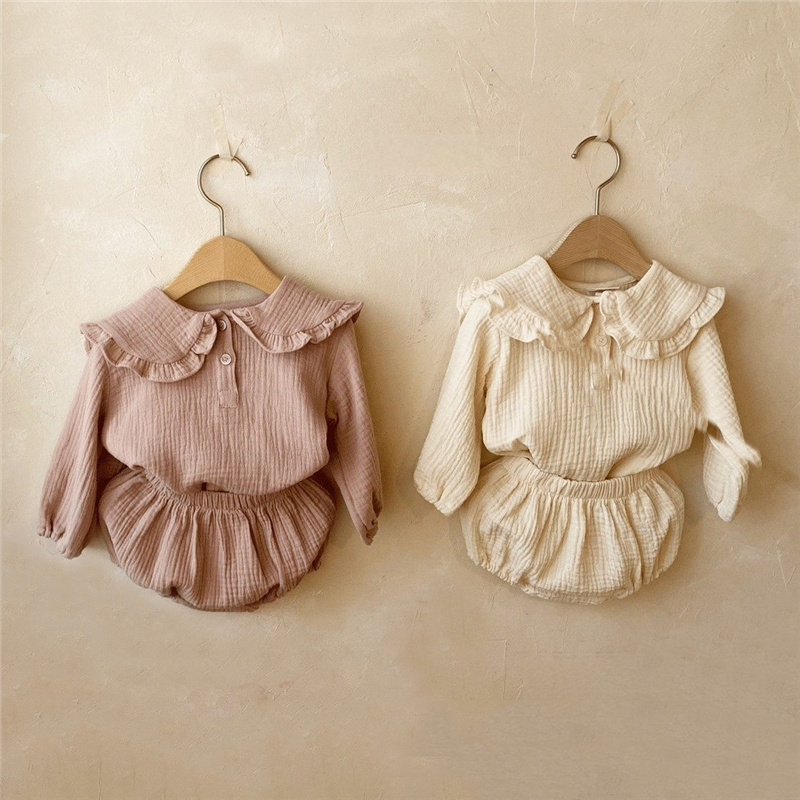 เสื้อผ้าเด็กผู้หญิงแรกเกิด2ชิ้ - Baby Clothing Organic Cotton บทวิจารณ์และราคา