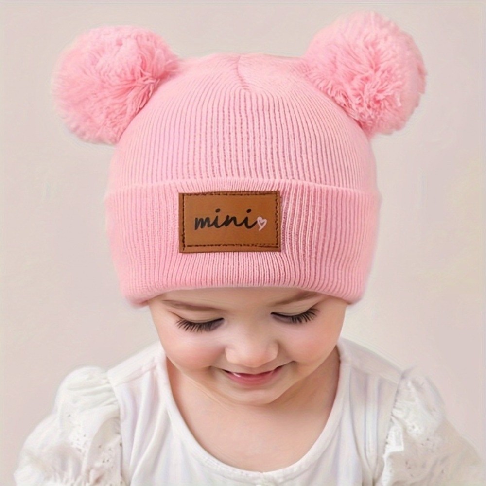 หมวกไหมพรมเด็กอ่อนแบบสองชั้น ส - Baby Hat Beanie บทวิจารณ์และราคา