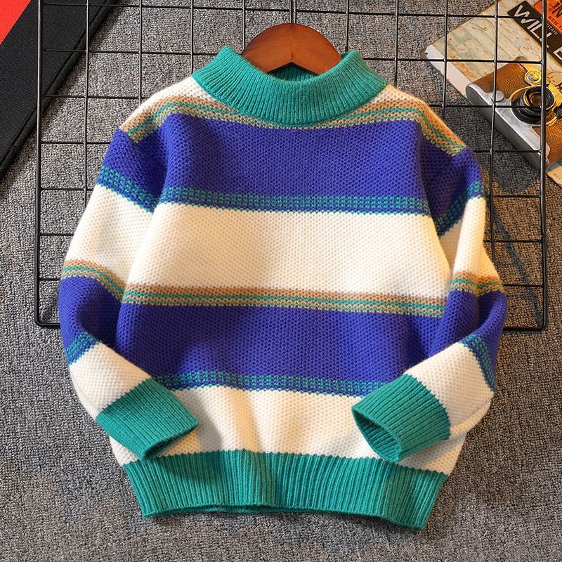 ชายถักเสื้อกันหนาวฤดูหนาวใหม่เ - Baby Clothing Jumpers บทวิจารณ์และราคา