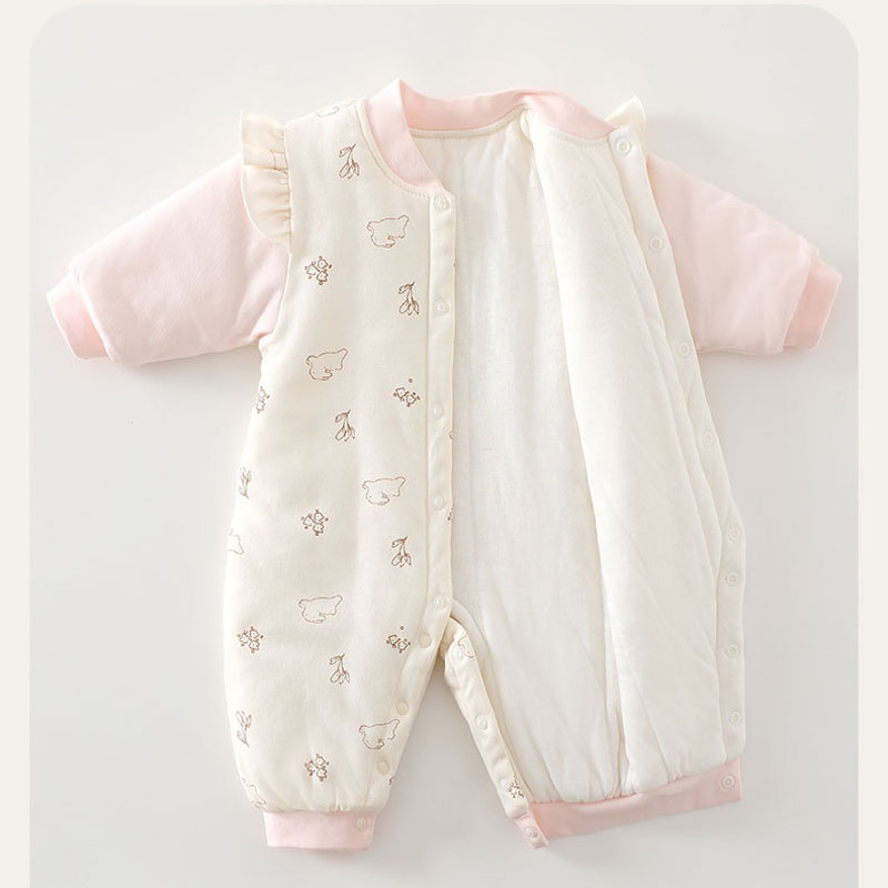 ชุดจั๊มสูทเด็กแรกเกิดผ้าฝ้ายคุ - Baby Clothing Quality บทวิจารณ์และราคา